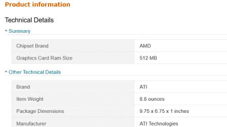 RADEON HD Graphics Card